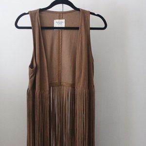 Abercrombie & Fitch Fringe vest